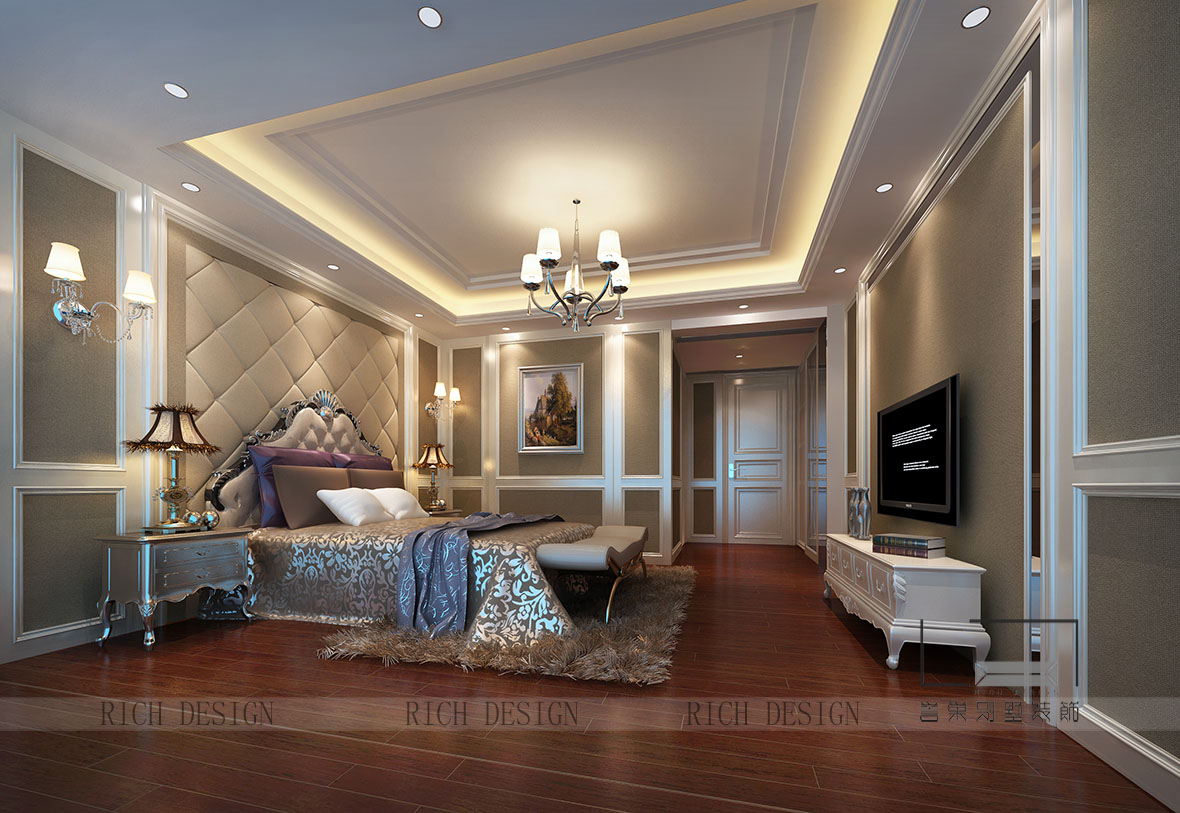 歐式別墅設計風格，給業主一個舒適大方的精裝居室
